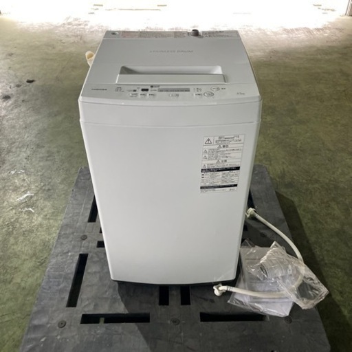 J0530-4 東芝　TOSHIBA 4.5kg AW-45M7 2020年製