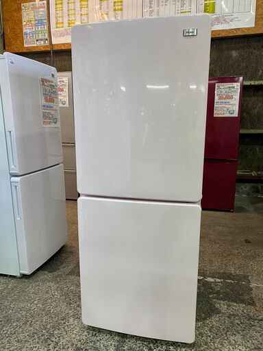 【愛品館市原店】Haier 2019年製 148L 2ドア冷蔵庫 JR-NF148B