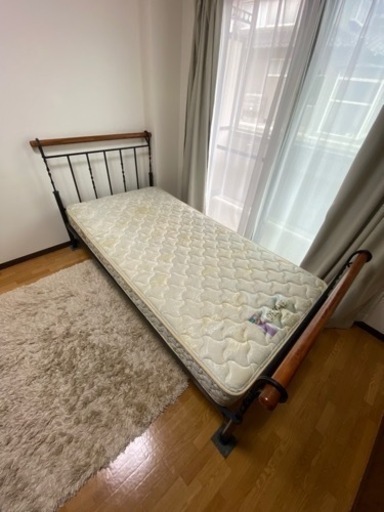 シングルベッド　フランスベッド