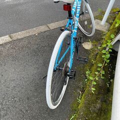 リサイクルショップどりーむ鹿大前店　No１７７　エコNo１３９９４X　自転車　クロスバイク　28インチ　ブルー　NEXTILE　ギア切替　21段変速　整備済　状態良好 リサイクルショップどりーむ鹿大前店 No177 エコNo13994X