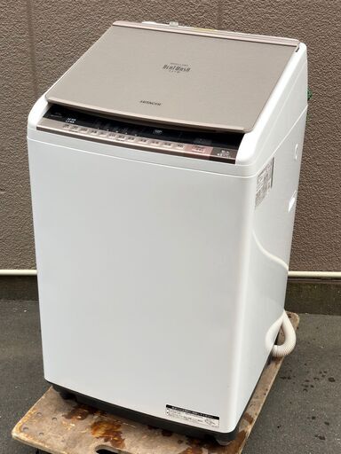 ㊱【税込み】日立 9kg/5kg タテ型洗濯乾燥機 ビートウォッシュ BW-D90TS ナイアガラすすぎ 18年製【PayPay使えます】
