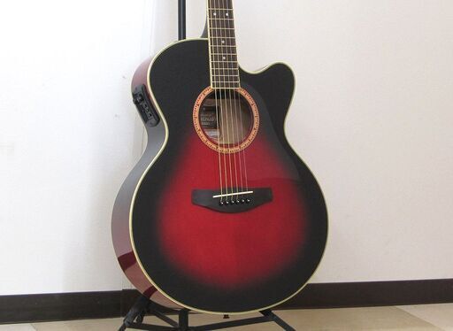 YAMAHA ヤマハ エレアコ/アコースティックギター COMPASS Series CPX-8SY 全体調整/動作確認済み セミハードケース付き 中古品