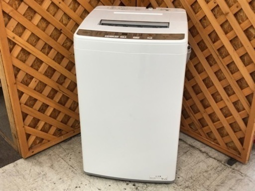 【愛品館江戸川店】AQUA　6.0kg　全自動洗濯機　2021年製　お問い合わせID：142-030400-007