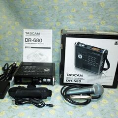 ハイレゾ対応 マルチトラックレコーダーTASCAM（TEAC）DR-680