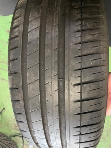 MICHELIN Pilot Sport 3 バリ溝タイヤ 225/45/18バリ溝 極上 交換 高級 ミシュラン画像多数中古タイヤ バリ山