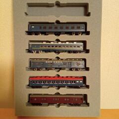 鉄道模型・Nゲージ組み立て５両客車・部品取り用