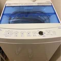 <お取引者様決定>[美品] 6.0kg 洗濯機　Haier JW...