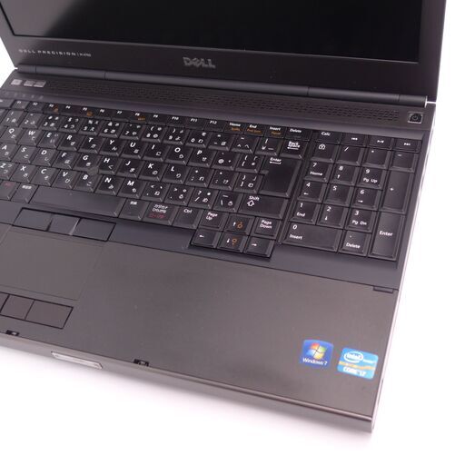 中古良品 Wi-Fi有 15.6型 ノートパソコン DELL M4700 第3世代 Core i7 3840QM 16GB 500G DVDマルチ 無線 Windows10 Office済