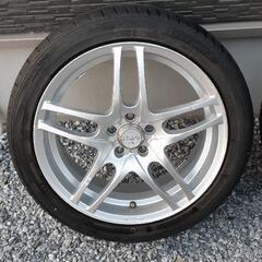 17inホイール ウェッズレオニスMK軽量ホイール