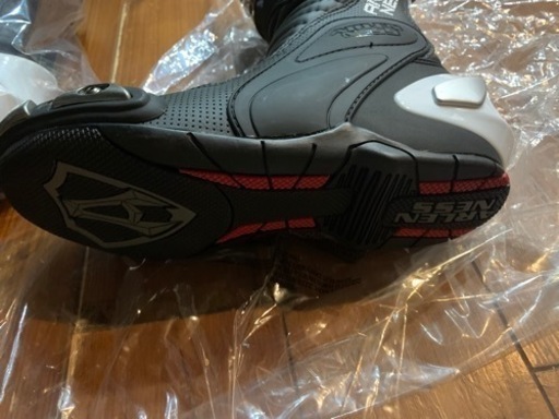 レーシング　ブーツ　40 サイズ　(25cm JPN)　ブラック　アレンネス Amazon.co.jp: ARLEN NESS RACING BOOTS BOT-1436-AN アレンネス