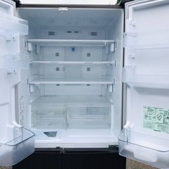 701番 三菱✨ノンフロン冷凍冷蔵庫✨MR-G42M-PW‼️