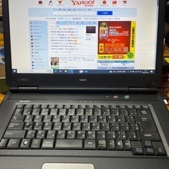 NEC VersaPro　15インチノートPC　Windows1...