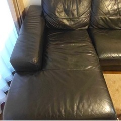 【決まりました】カウチソファ　本革 【引き渡しは7/1以降】