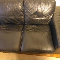 【決まりました】カウチソファ　本革 【引き渡しは7/1以降】