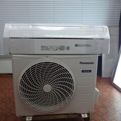 ID 027725　エアコン　パナソニック　2..5K　８～１０畳　冷暖　２０１８年製　CS-F259CE-W