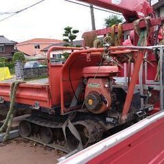 運搬車ダンプ エンジン始動 要整備品