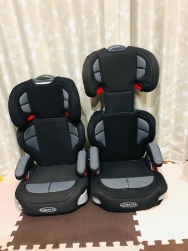 値下げ！グレコ　ジュニアシート　ジュニアプラス　2台セット！