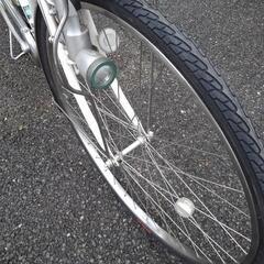 中古自転車2057 前後タイヤ新品！ ブリヂストン ロココ L273