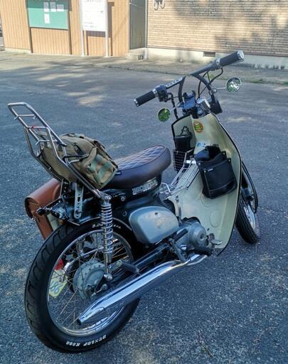 スーパーカブ90 DX バーハンカスタム