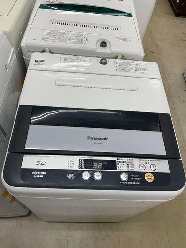 洗濯機　No.2173　Panasonic　2013年製　5kg　NA-F50B6　【リサイクルショップどりーむ荒田店】