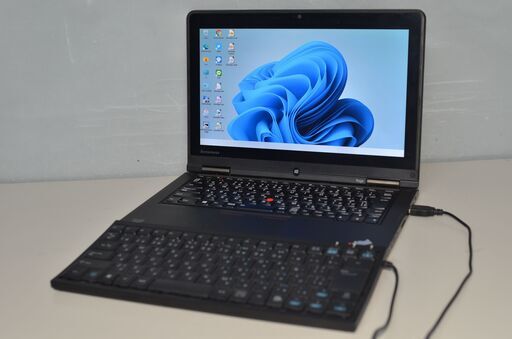 最新Windows11+office Lenovo ThinkPad Yoga 20CDCT01WW 第四世代 i7/12.5インチ/メモリ8GB/HDD500GB+SSD16GB/WEBカメラ/無線内蔵/訳あり