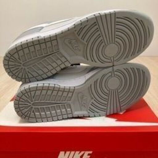 【27cm】NIKE DUNK LOW RETRO グレー