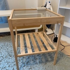 【あげます】ベッドサイドテーブル〈IKEA〉