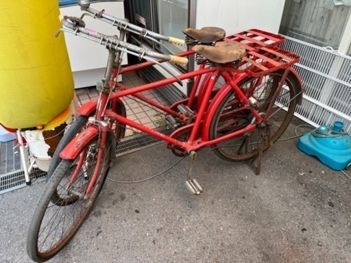 昭和レトロ 郵便局自転車
