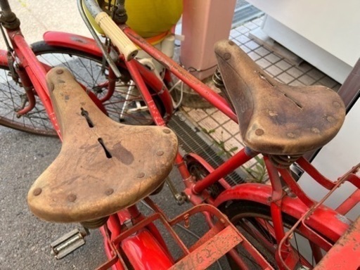 昭和レトロ 郵便局自転車 昭和レトロ 郵便局自転車