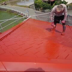 屋根塗装、壁塗装、全塗装、ベランダ防水工事いたします。