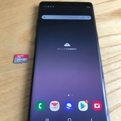 ★送料込み★GALAXY note8 SCV37 SIMロック解除済 galaxy note 8 SCV37 SIMロック解除済み＋SDカード256GB SIMフリー