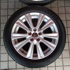 アルファード30系後期
純正ホイールタイヤセット ほぼ新品