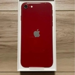 未使用品 Apple iPhone SE 第3世代 64GB RED au版 simフリー