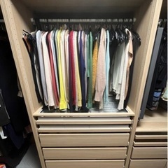 6/6引取り限定】❸❹IKEA PAX（パックス）ワードロープ
