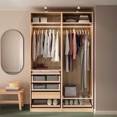 6/6引取り限定】❸❹IKEA PAX（パックス）ワードロープ