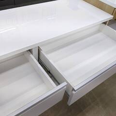 ⭐️エナメル⭐️ NITORI カウンター レンジボード キッチン収納 