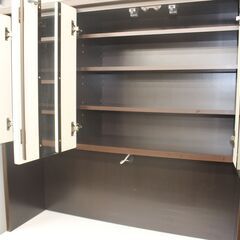 ☆特別価格 店頭渡し大幅割引！☆キッチンボード 食器棚 120☆格安商品