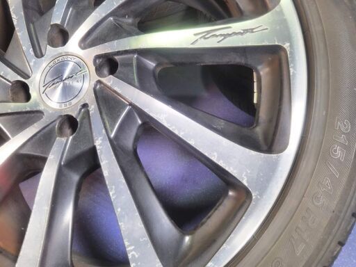 ロクサーニ 17インチ【PCD100】+45 カローラ フィールダー ベスト  