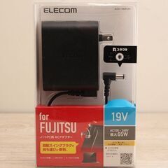 エレコム ノートPC用ACアダプター 丸型コネクタ 19V FU...