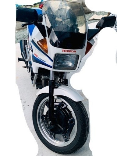 vt250f、エンジン好調、フォークオイル漏れ有