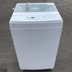 千葉県市川市発　2019年製　ニトリ製　6キロ　洗濯機 6kg全自動洗濯機(NT60T1 ブラック)(リサイクル回収なし
