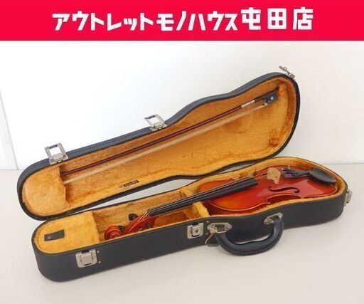 スズキ ヴァイオリン バイオリン NO.300 1/2 1980年製 弓/ケース付き ジャンク SUZUKI VIOLIN 札幌市 北区 屯田