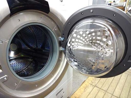 シャープ ドラム式洗濯機 7.0kg 2015年製 ES-S70-WR 乾燥容量3.5㎏ 幅64 奥行60 高さ104㎝ 右開き 札幌市 白石区 東札幌  - 札幌市