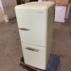 エディオン製　レトロ冷蔵庫
