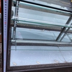 鉄枠 ガラスケース ショップ 什器展示棚 飾り棚 陳列棚