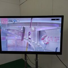 中古　COBY　３２型ハイビジョン液晶テレビ　LEDDTV3256AJ　大型スタンド（CR-LAST6）付き　純正スタンド欠品　年式不明