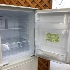 愛品館江戸川店】SHARP 137L 2ドア 冷蔵庫 （2020年製） ID:143
