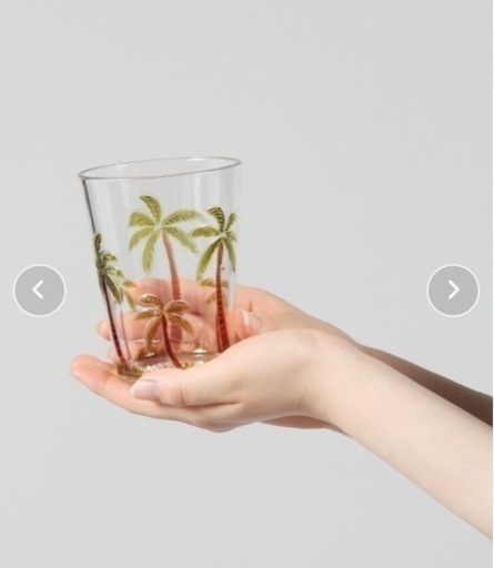 ニコアンド　アクリルグラス　新品　5個セット