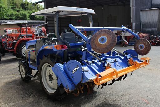 【SOLD OUT】【美品】イセキ トラクター GEAS AT23 ジアス 23馬力 4WD 165時間 自動水平 キャノピー【清掃・整備済】【農機具でっく】【福岡】【トラクター】