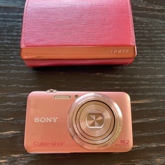 SONY Cyber-shot ピンク DSC-W350 箱、ケ...